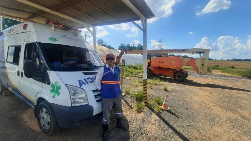 Ambulância para fábricas