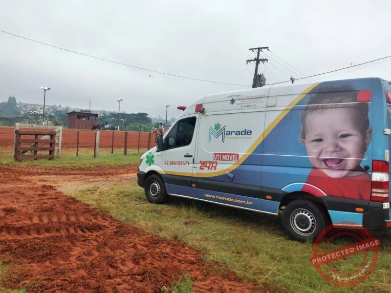 Ambulância para obras