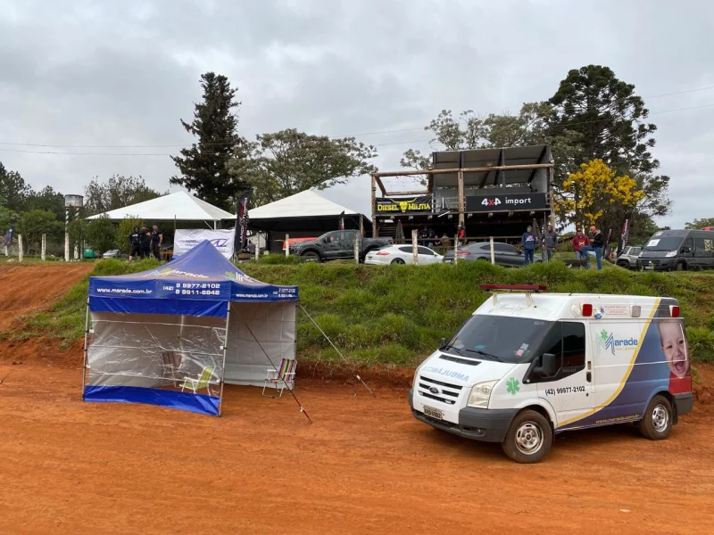 Ambulância para rodeios