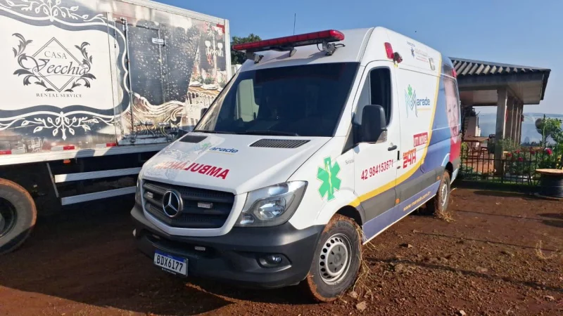 Ambulância para shows
