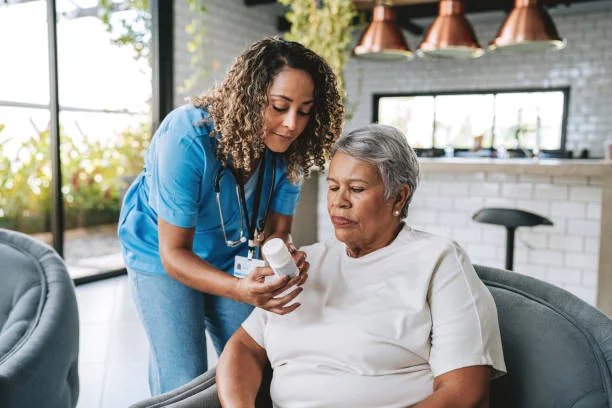 Aplicação de medicação em domicílio